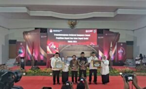 KPU Kabupaten Kediri Gelar Penetapan Nomor Urut dan Deklarasi Kampanye Damai