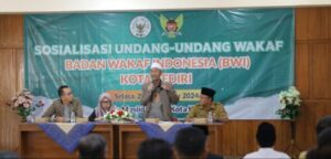Perwakilan BWI Kota Kediri Tingkatkan Pemahaman Wakaf bagi Camat dan Lurah
