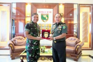 Pangdivif 3 Kostrad Laksanakan Kunjungan Kerja ke Kodam XVII/Cenderawasih