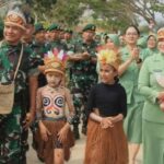 Pangdivif 3 Kostrad Kunjungi Markas Yonif 755 Kostrad, Eratkan Silaturahmi dengan Prajurit di Merauke