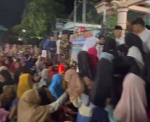 Cawabup Farida Hidayati Tegaskan Tidak Ada Politik Uang, Gebyar Sholawat di Dander Bojonegoro
