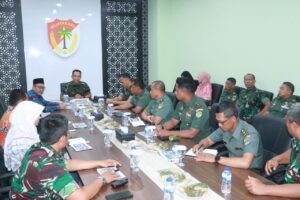 Danrem 051/Wkt Terima Paparan Kesiapan TMMD ke-122 Kodim 0507/Bekasi