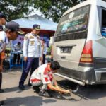 Perdana Digelar, Dishub Kota Kediri Lakukan Uji Emisi Gas Buangan untuk Kendaraan R4