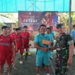 Semarakkan HUT ke-79 TNI, Koramil 02/Pondok Gede Gelar Pertandingan Futsal