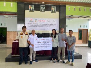 EMCL dan PC. GP Ansor Bojonegoro Laksanakan Musdes Pertanggung Jawaban Program Sebelas Desa
