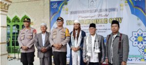 Kapolres Toba AKBP Wahyu Indrajaya Hadiri Peringatan Maulid Nabi Muhammad SAW