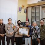Satlantas Polres Sumenep Raih Penghargaan Kategori Badan Publik Informatif Dari Komisi Informasi