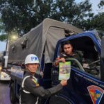 Pomdam Jaya Sosialisasi Himbauan Tertib Berkendaraan Serta Parkir Pada Rangkaian Kegiatan HUT TNI Ke 79