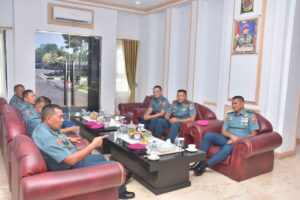 Dankormar Terima Laporan Kenaikan Pangkat Pati Korps Marinir
