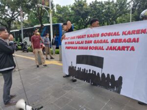 Kadis Sosial Jakarta Pusat Dituntut Mundur