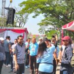 Pengunaan Atribut Simpatisan Paslon Bupati Nomer Urut 02, Deklarasi Damai Pikada Bojonegoro Menuai Reaksi Miring