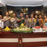 Kapolres Jakarta Utara Bersama Forkopimko Jakarta Utara Berikan Ucapan Dirgahayu TNI ke 79