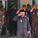 Serah Terima Kirab Pataka 2024, Pemkab Kediri Maknai Semangat Kebersamaan Warga Jatim