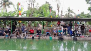 HUT Ke-79 TNI, Kodim 0504/JS Adakan Lomba Mancing Mania