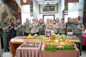 Korem 052/Wijayakrama Dapat Surprise Dari Tiga Kapolres