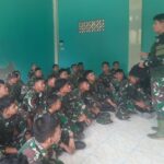 Kasdim 0507/Bekasi Berikan Semangat dan Motivasi kepada Satgas TMMD 122