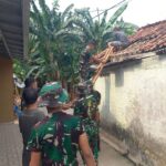 Terik Matahari Tak Jadi Penghalang, Tim Satgas TMMD 122 Lanjutkan Pembongkaran Rutilahu