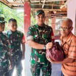 Peringatan HUT ke- 79 TNI, Kodim Bojonegoro salurkan Bantuan Sosial Sembako