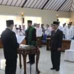 Adriyanto Pj Bupati, Resmi Lantik Djoko Lukito Menjadi Pj Sekda Bojonegoro