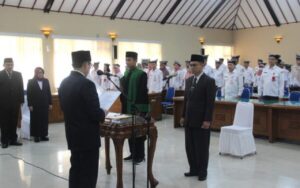 Adriyanto Pj Bupati, Resmi Lantik Djoko Lukito Menjadi Pj Sekda Bojonegoro