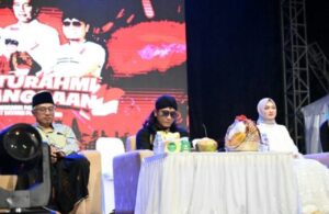 Silaturahmi Kebangsaan di Kediri, Gus Miftah: Mbak Vinanda – Gus Qowim Calone pak Prabowo