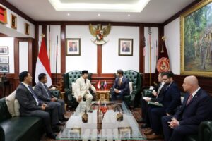Menhan Prabowo Terima Kunjungan Kehormatan Menhan Slovakia