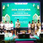 Pj Wali Kota Kediri Ikuti Doa Bersama Pilkada Aman dan Damai