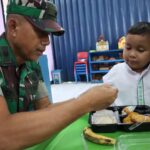 Peduli Anak Bangsa, Kodim 0504/JS Adakan Makan Bergizi ditiga Lokasi