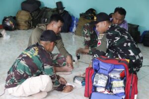 Satgas TMMD 122 Kodim 0507/Bekasi Terima Suplemen Vitamin untuk Dukung Vitalitas di Lapangan