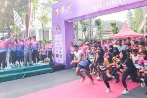 Bersama Forkopimda, Dandim Bojonegoro Lepas Ribuan Peserta Fun Run 2024