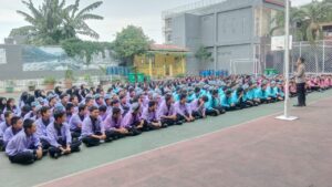 Polsek Cengkareng Sosialisasikan Bahaya Tawuran di SMK PGRI 35, Wujudkan Generasi Muda Beretika