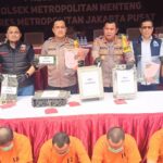 Kerugian Mencapai Rp120 Miliar, Polsek Metro Menteng Ungkap Sindikat Pencurian Modul BTS
