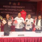 Setelah Aksi Kejar-Kejaran, Polres Metro Jakpus Amankan Pelaku Curanmor