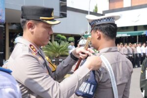 Polres Lamongan Laksanakan Apel Gelar Pasukan Operasi Zebra Semeru 2024