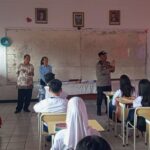 Polsek Metro Gambir Gelar Penyuluhan dan Deklarasi Gerakan Anti Tawuran di SMP St. Paulus