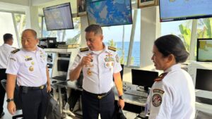 Inspektorat Bakamla RI Laksanakan Pengawasan Internal di Stasiun Karangasem Bali