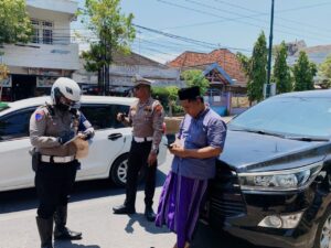 Hari Kelima Operasi Zebra Semeru Di Sumenep , Pelanggaran Didominasi Tak Pakai Sabuk Pengaman