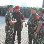 Danrem 051/Wkt Hadiri Apel Gelar Pasukan Serta Pengamanan VVIP Pelantikan Presiden dan Wakil Presiden RI 2024 di Monas