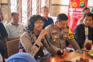 Audensi dengan IJTI Korda ! Kapolres Depok Imbau untuk Mensukseskan Pelantikan Presiden dan Wakil Presiden Terpilih