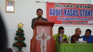 Pemkab Toba Gelar Audit Kasus Stunting Tahap I