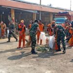 Peduli Terhadap Lingkungan, Koramil 08/DS Giat Karya Bakti