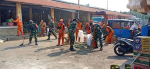 Peduli Terhadap Lingkungan, Koramil 08/DS Giat Karya Bakti