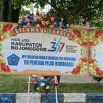 Apresiasi Karangan Bunga PJI Bojonegoro Ucapkan HJB ke-347