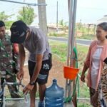 Terimakasih ! Air Bersih Sudah Dimanfaatkan Warga di Lokasi TMMD Ke-122 Kodim 0809/Kediri