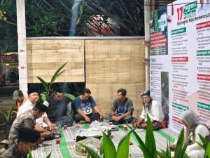 Beri Suport Kemenangan, Relawan Pasangan Teguh – Farida Gelar Sholawat Nariyah