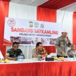 Sambang Satkamling Polres Metro Jakarta Pusat Perkuat Kerukunan dan Kedamaian Jelang Pilkada