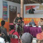 Sosialisasi Kadarkum, Bagian Hukum Sekretaris Daerah Pemkab Bersama Satgas TMMD 122 Kodim 0809/Kediri