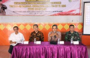 Gelar Sosialisasi Tingkatkan Kapasitas Lembaga Desa, TMMD 122 Kodim 0809/Kediri bersama DPMPD Kabupaten Kediri