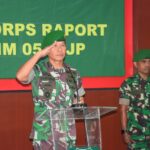 Dandim 0501/JP Pimpin Korp Raport Penerimaan Personel Baru Serta Berikan Jamdan