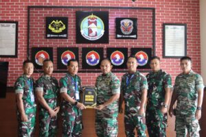 Batalyon Arhanud 6/Bay Menerima Kunjungan Tim Dislaikad Dalam Rangka Evaluasi dan Pembinaan Satuan